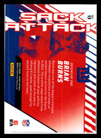 2025 Score #13 Brian Burns Sack Attack New York Giants