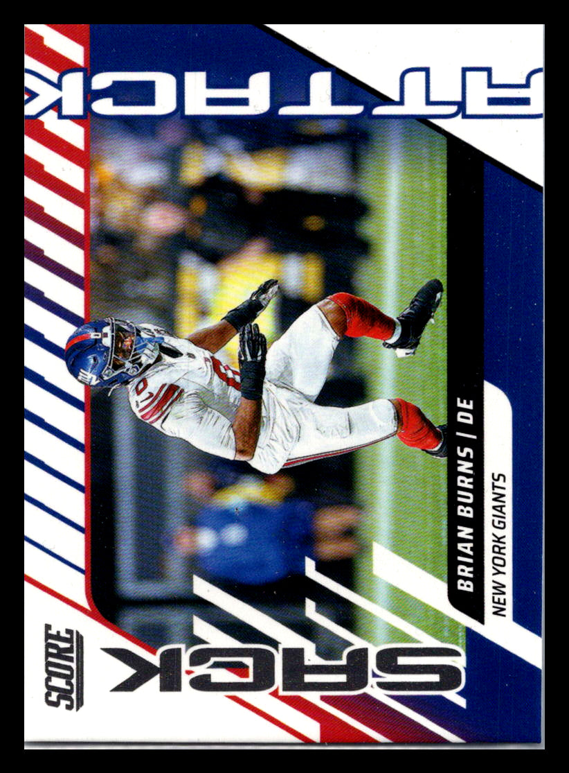2025 Score #13 Brian Burns Sack Attack New York Giants