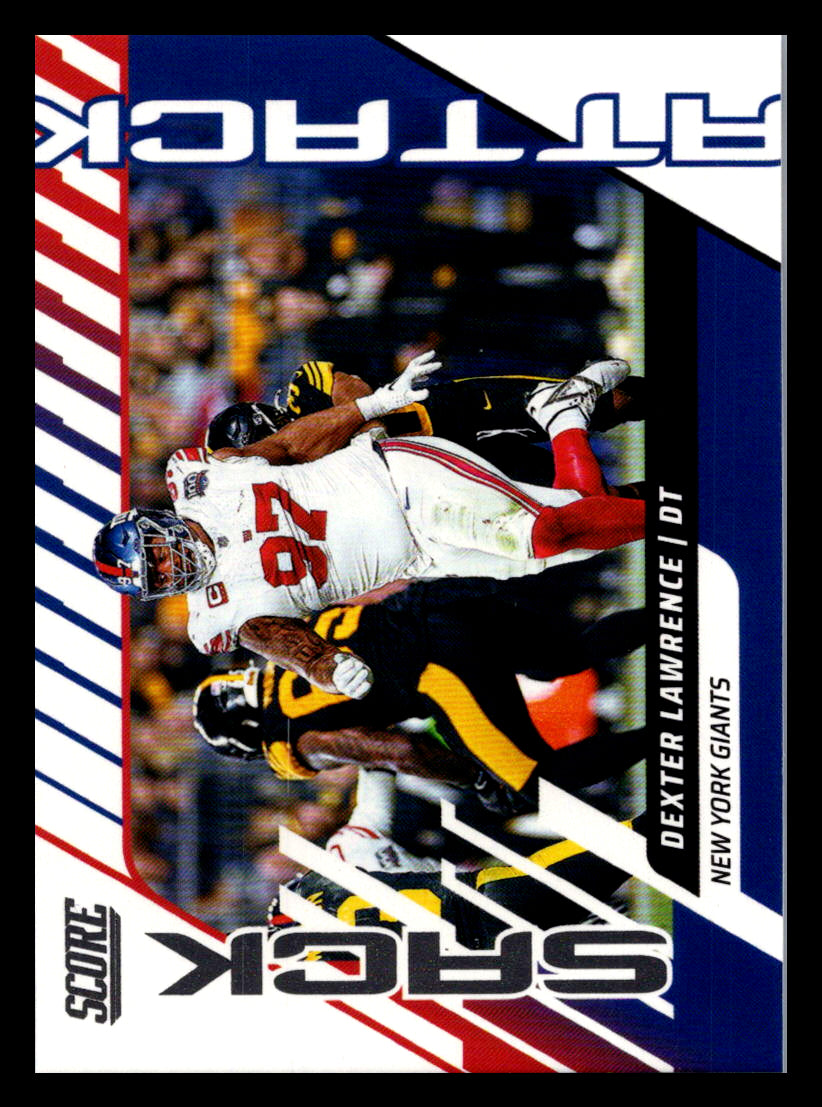 2025 Score #10 Dexter Lawrence Sack Attack New York Giants