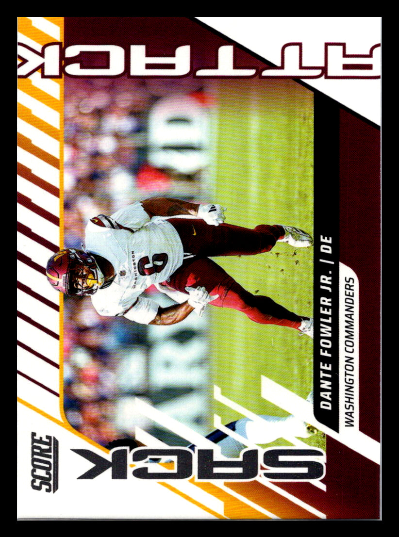 2025 Score #14 Dante Fowler Jr. Sack Attack Washington Commanders