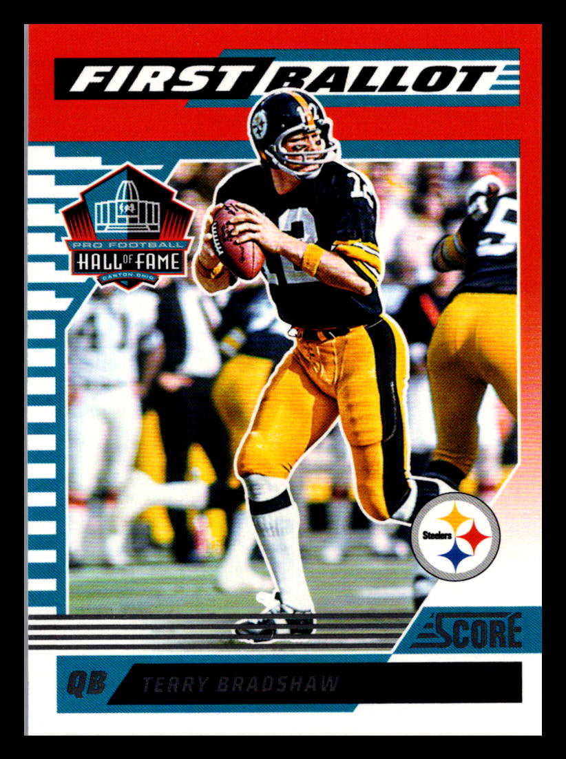 2025 Score #10 Terry Bradshaw First Ballot Pittsburgh Steelers