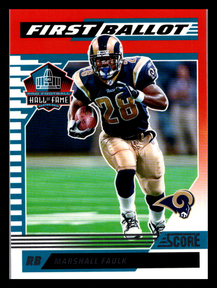 2025 Score #5 Marshall Faulk First Ballot St. Louis Rams