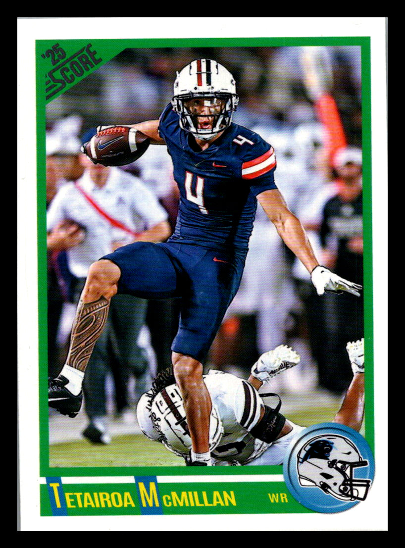 2025 Score #3 Tetairoa McMillan Anniversary Rookies Carolina Panthers