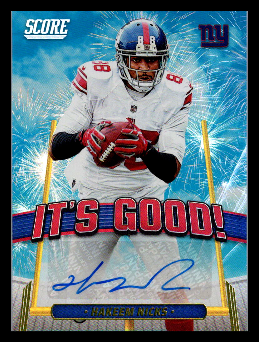 2025 Score #IGG-HNS Hakeem Nicks It's Good! Graphs New York Giants