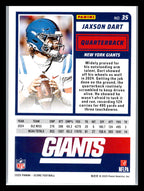2025 Score #35 Jaxson Dart New York Giants