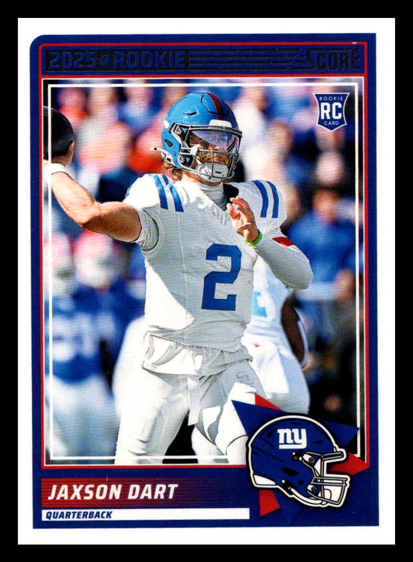 2025 Score #35 Jaxson Dart New York Giants