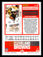 2025 Score #15 Shedeur Sanders Cleveland Browns