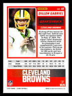 2025 Score #41 Dillon Gabriel Cleveland Browns