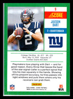 2025 Score #9 Jaxson Dart Anniversary Rookies New York Giants
