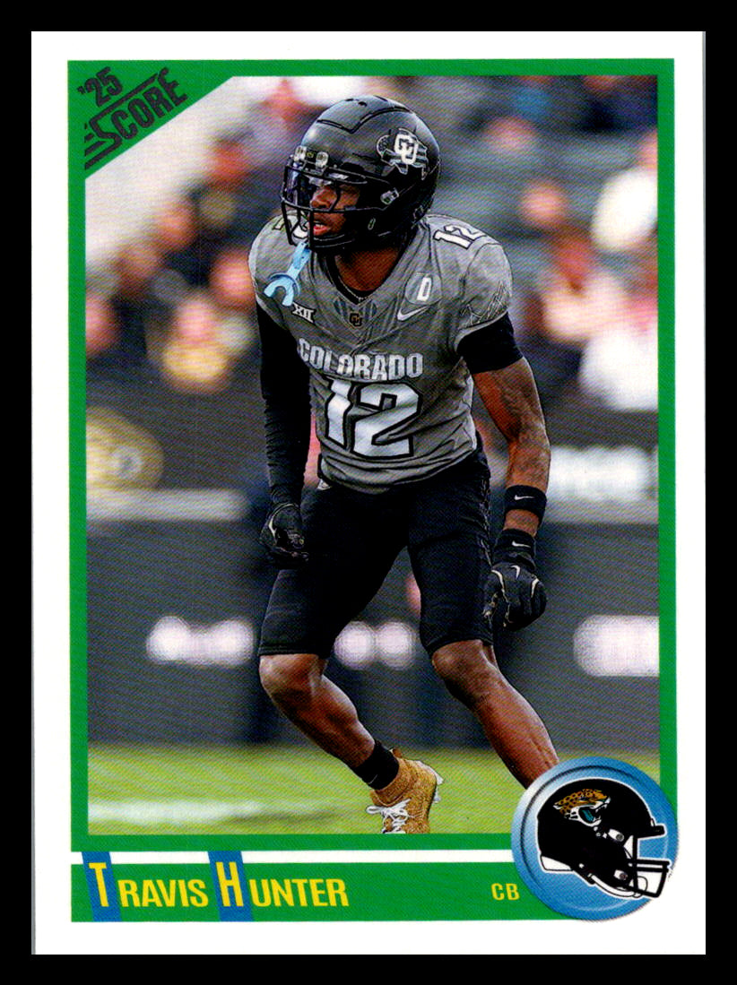 2025 Score #5 Travis Hunter Anniversary Rookies Jacksonville Jaguars