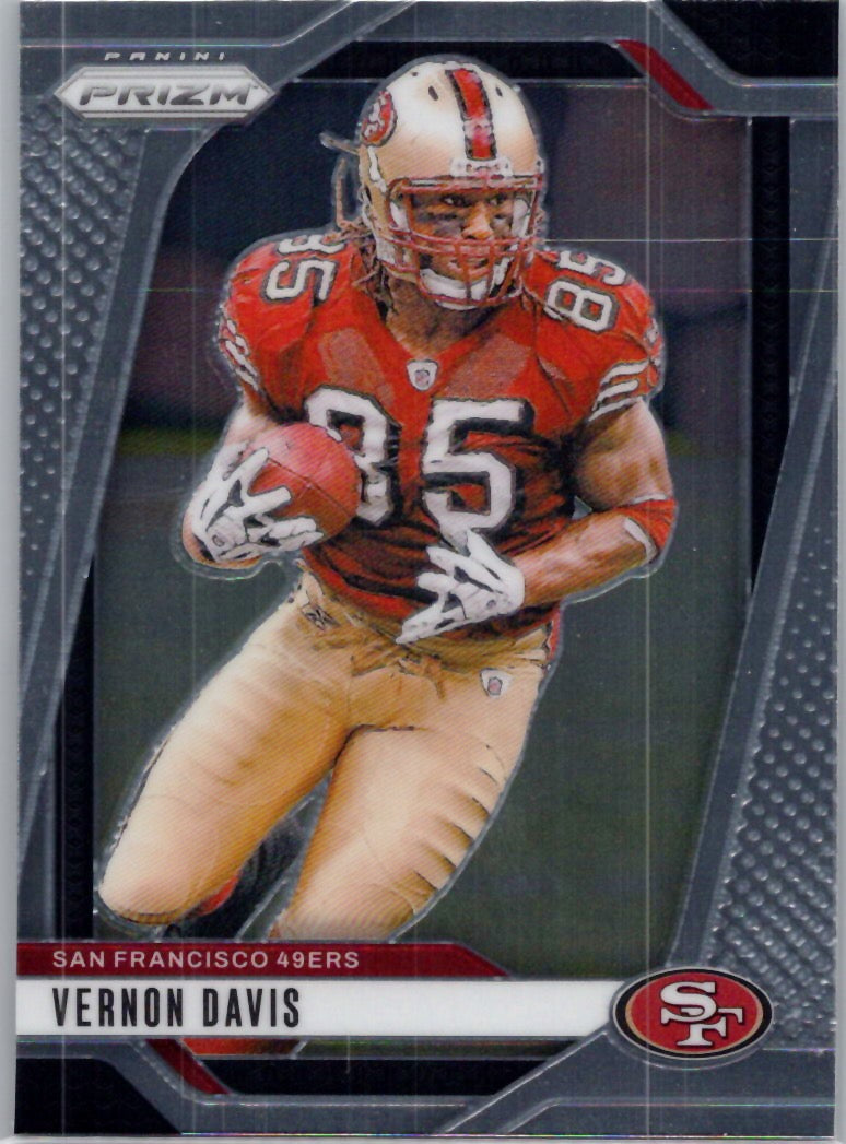 2024 Panini Prizm #258 Vernon Davis San Francisco 49ers