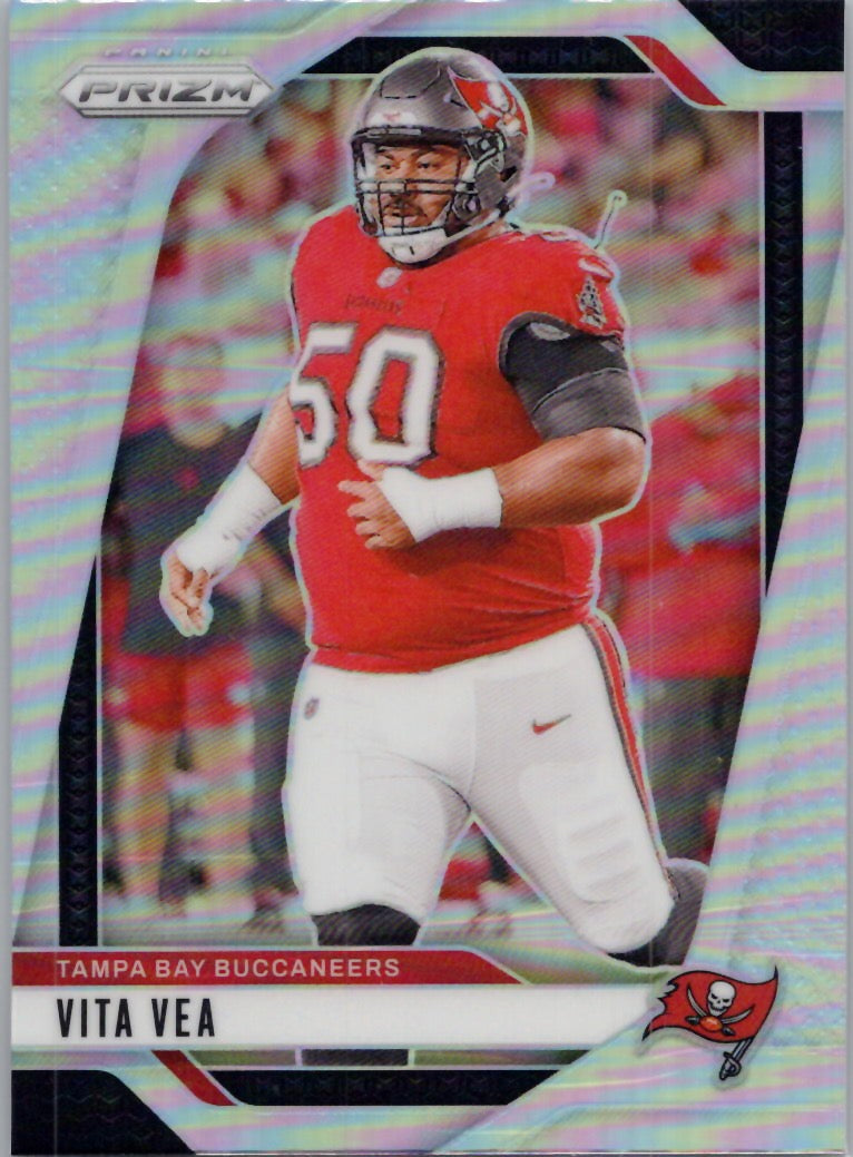 2024 Panini Prizm #273 Vita Vea Silver Tampa Bay Buccaneers