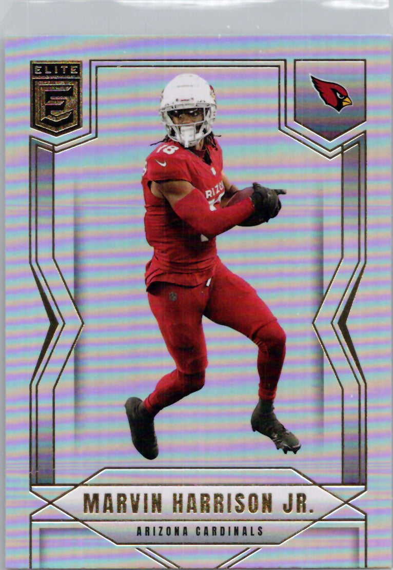 2025 Donruss Elite #97 Marvin Harrison Jr. Arizona Cardinals