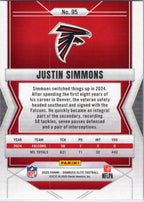 2025 Donruss Elite #95 Justin Simmons Atlanta Falcons