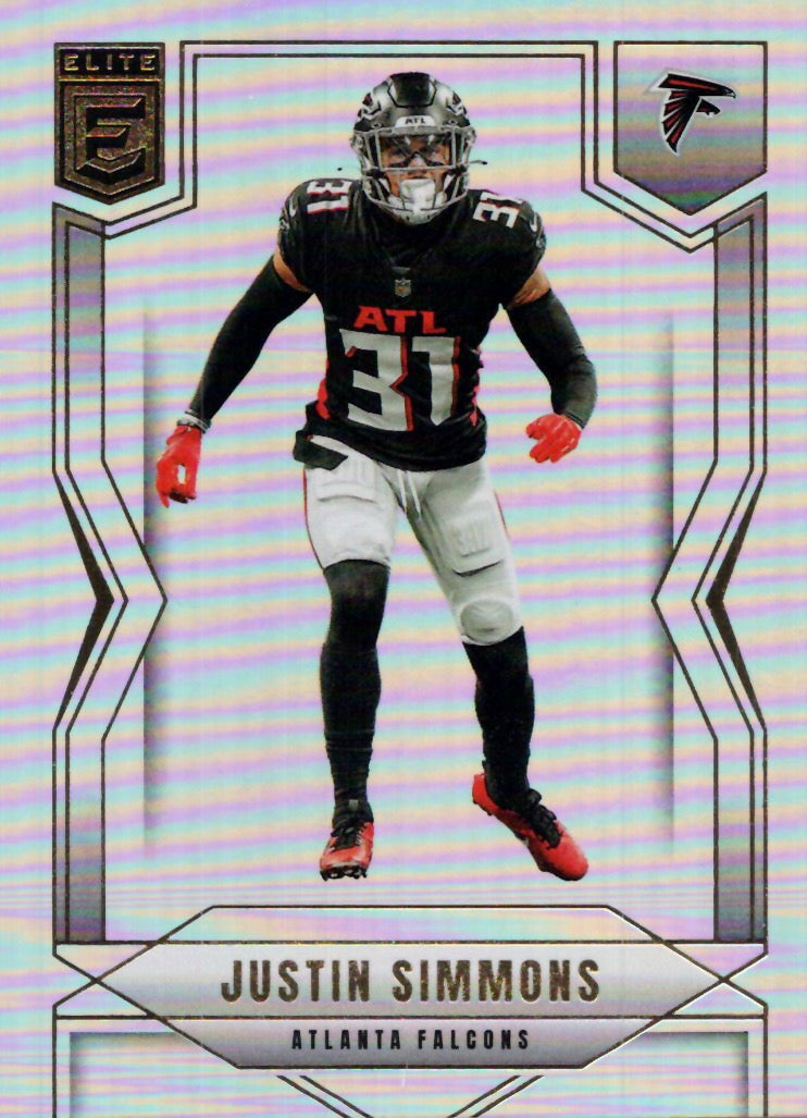 2025 Donruss Elite #95 Justin Simmons Atlanta Falcons