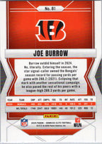 2025 Donruss Elite #81 Joe Burrow Cincinnati Bengals