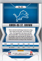 2025 Donruss Elite #83 Amon-Ra St. Brown Detroit Lions