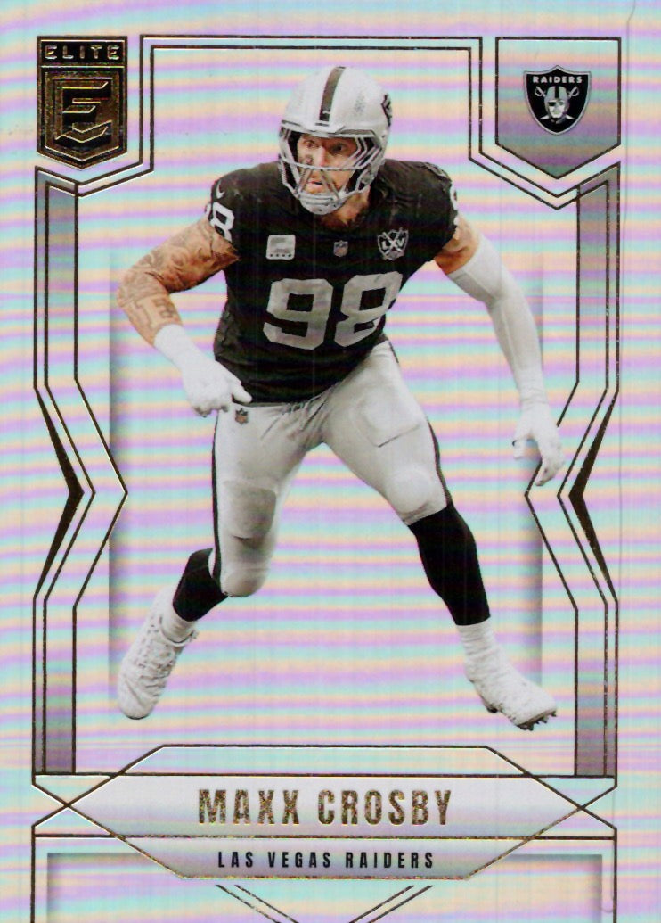 2025 Donruss Elite #87 Maxx Crosby Las Vegas Raiders