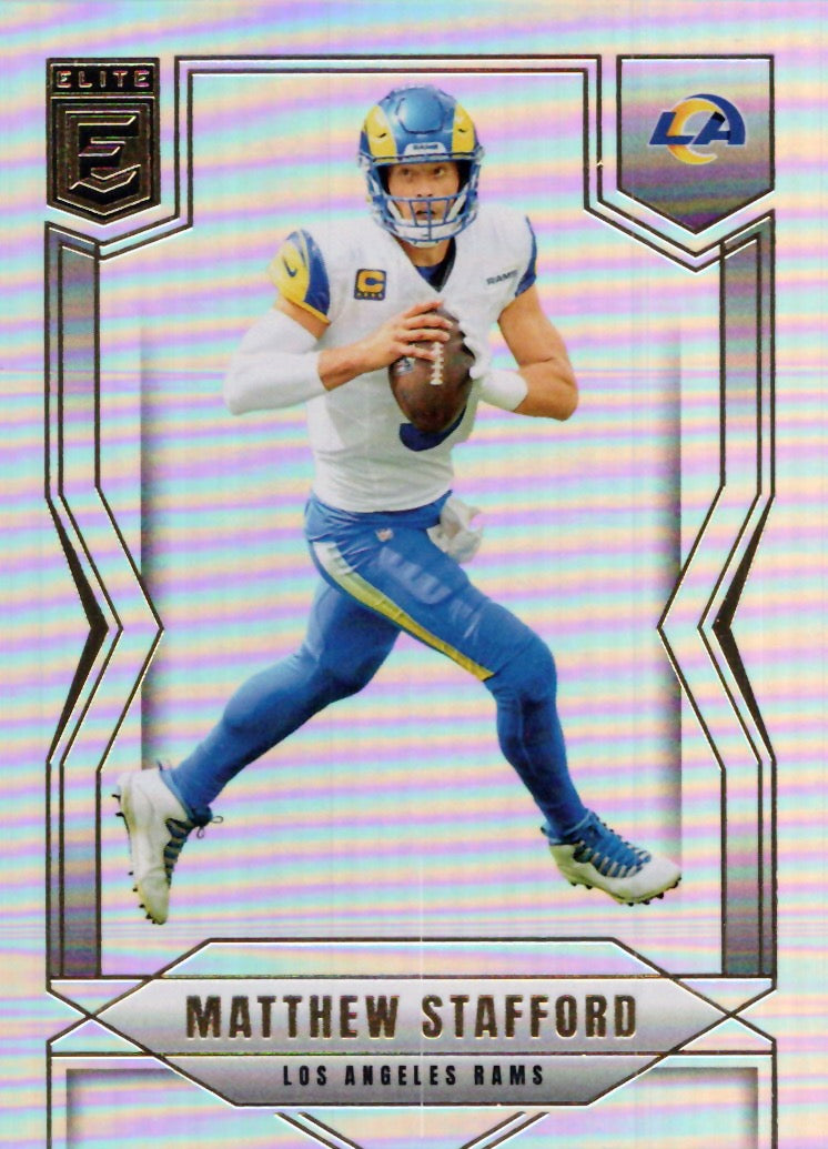 2025 Donruss Elite #76 Matthew Stafford Los Angeles Rams