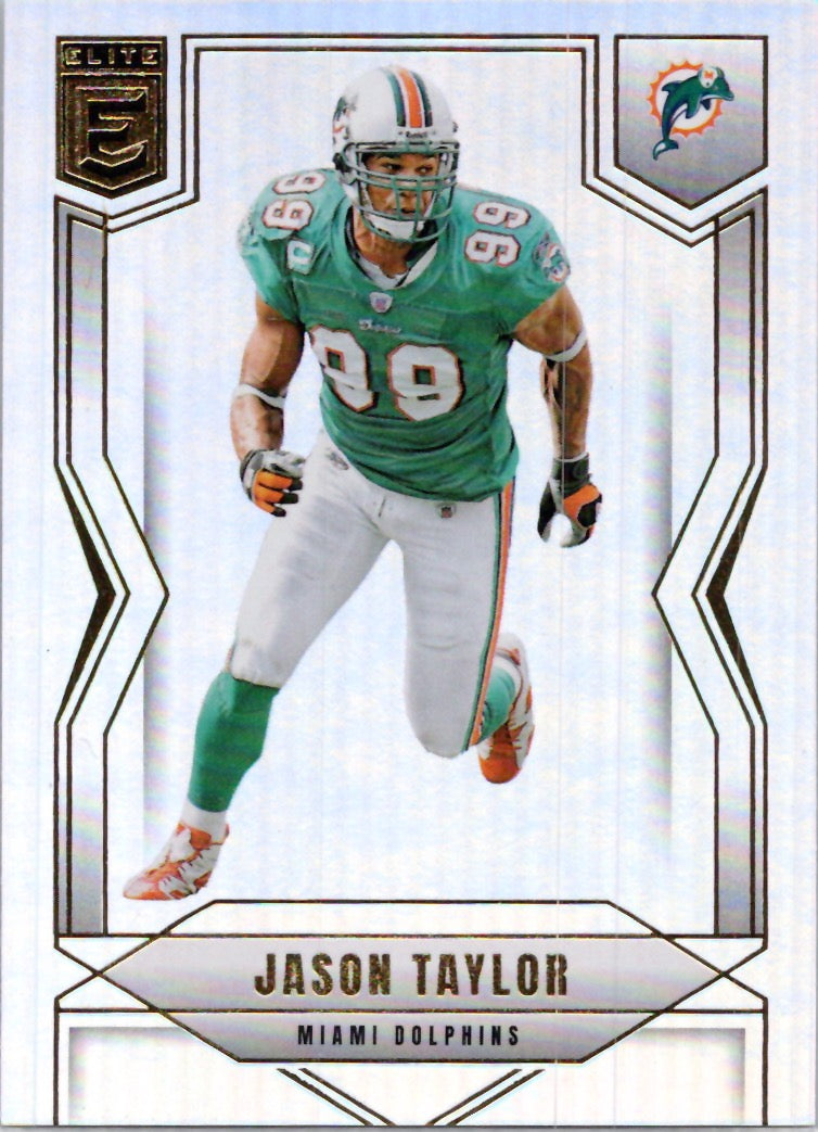 2025 Donruss Elite #84 Jason Taylor Miami Dolphins