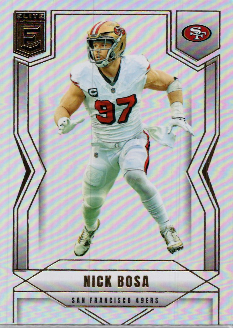 2025 Donruss Elite #93 Nick Bosa San Francisco 49ers