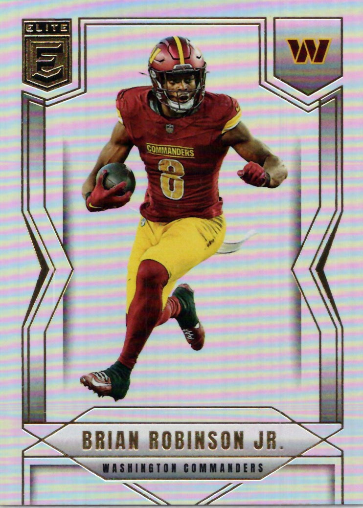 2025 Donruss Elite #25 Brian Robinson Jr. Washington Commanders