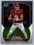 2022 Bowman University Chrome #1 Bryce Young Alabama Crimson Tide