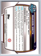 2022 Bowman University Chrome #9 Maason Smith LSU Tigers