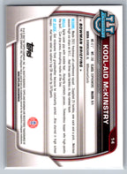 2022 Bowman University Chrome #14 Kool-Aid McKinstry Alabama Crimson Tide