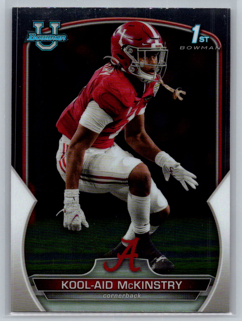 2022 Bowman University Chrome #14 Kool-Aid McKinstry Alabama Crimson Tide