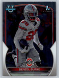 2022 Bowman University Chrome #25 Denzel Burke Ohio State Buckeyes