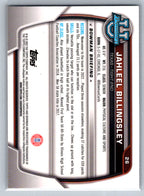 2022 Bowman University Chrome #26 Jahleel Billingsley Texas Longhorns