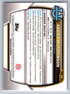 2022 Bowman University Chrome #32 Xavier Hutchinson Iowa State Cyclones