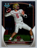 2022 Bowman University Chrome #35 Phil Jurkovec Boston College Eagles