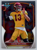 2022 Bowman University Chrome #50 Caleb Williams USC Trojans