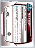 2022 Bowman University Chrome #54 Arik Gilbert Georgia Bulldogs