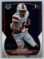 2022 Bowman University Chrome #55 Keyshawn Smith Miami Hurricanes