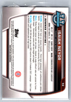 2022 Bowman University Chrome #56 Isaiah Neyor Texas Longhorns