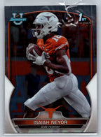 2022 Bowman University Chrome #56 Isaiah Neyor Texas Longhorns