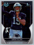 2022 Bowman University Chrome #59 Drew Allar Penn State Nittany Lions