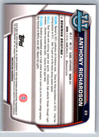 2022 Bowman University Chrome #65 Anthony Richardson Florida Gators