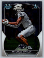 2022 Bowman University Chrome #72 Mitchell Tinsley Penn State Nittany Lions