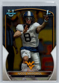 2022 Bowman University Chrome #77 Nicco Marchiol West Virginia Mountaineers