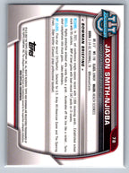 2022 Bowman University Chrome #78 Jaxon Smith-Njigba Ohio State Buckeyes