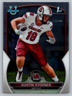 2022 Bowman University Chrome #84 Austin Stogner South Carolina Gamecocks