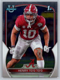 2022 Bowman University Chrome #88 Henry To'oTo'o Alabama Crimson Tide