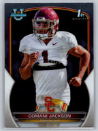 2022 Bowman University Chrome #91 Domani Jackson USC Trojans