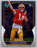 2022 Bowman University Chrome #92 Walker Howard LSU Tigers