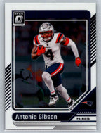 2024 Donruss Optic #135 Antonio Gibson New England Patriots