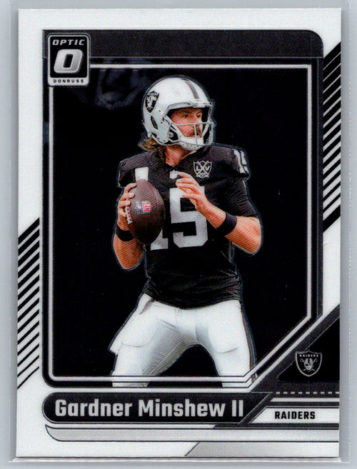 2024 Donruss Optic #100 Gardner Minshew II Las Vegas Raiders